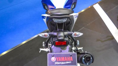 Yamaha M-Slaz rear at 2016 BIMS