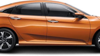 2016 Honda Civic China-spec side profile