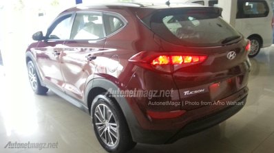 2016 Hyundai Tucson spy shot Indonesia