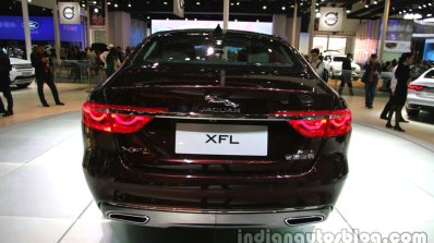 2016 Jaguar XF-L rear at Auto China 2016