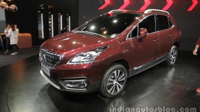 2016 Peugeot 3008 at Auto China 2016 front three quarters