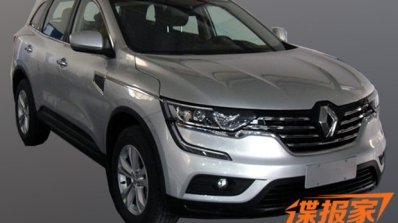 2016 Renault Koleos front three quarters spyshot