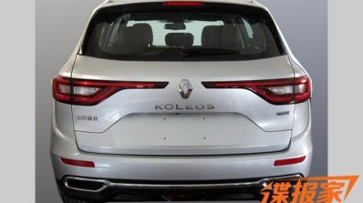2016 Renault Koleos rear-end high-end model
