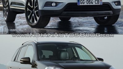 2016 Renault Koleos vs. 2014 Renault Koleos exterior