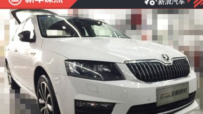 2016 Skoda Octavia spy shot (China)