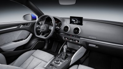 Audi A3 Sedan facelift dashboard press shots