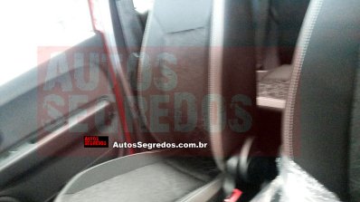 Fiat Mobi front seats spy shots