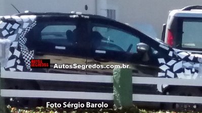 2017 Ford EcoSport (facelift) side profile spied