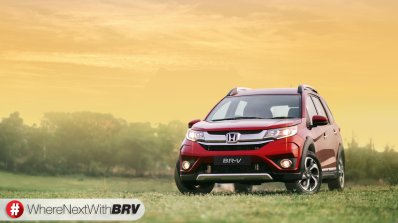 Honda BR-V front India spec pre-launch pics