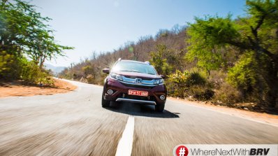 Honda BR-V front fascia India spec pre-launch pics
