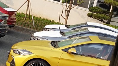 Hyundai Elantra Sport undisguised spyshot