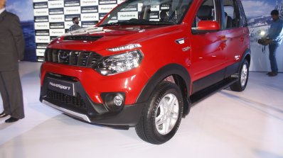 Mahindra Nuvosport front quarter launched
