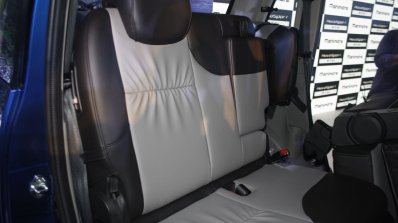 Mahindra Nuvosport rear seat launched