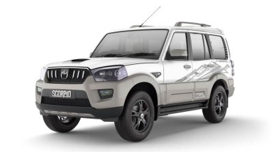 Mahindra Scorpio Adventure Edition front three quarter Launched at INR 13.07 Lakh