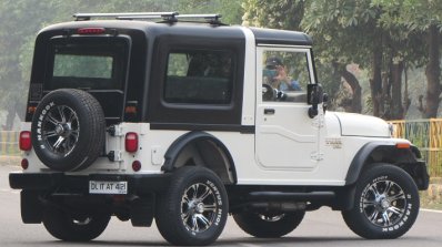 Mahindra THAR FIBRE Azad rear three quarter