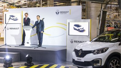 Renault Kaptur first unit at Moscow plant
