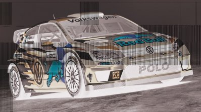 Volkswagen Polo R WRC Rally Car Teased in New Sketch