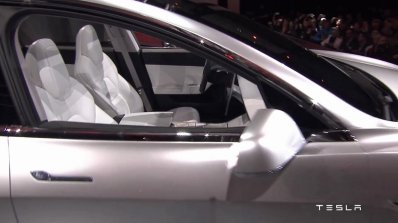 Tesla Model 3 interior front seats