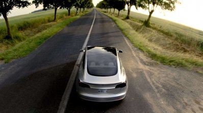 Tesla Model 3 official image rear