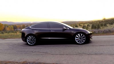 Tesla Model 3 official image side profile