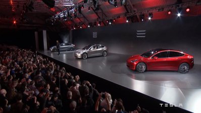 Tesla Model 3 unveiling event
