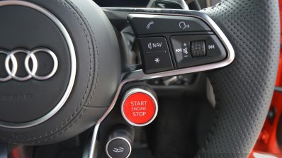 2016 Audi R8 V10 Plus Start button first drive