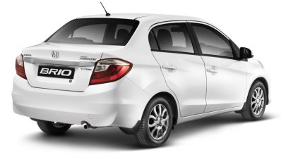 2016 Honda Brio Sedan rear launched in South Africa