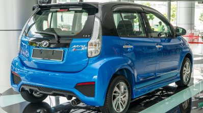 2016 Perodua Myvi 1.5L Advance rear three quarter launched