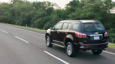 2017 Chevrolet Trailblazer (facelift) rear three quarter unveiled