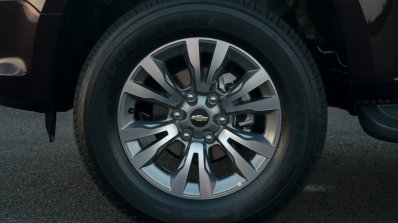 2017 Chevrolet Trailblazer (facelift) wheel unveiled