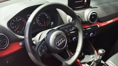 Audi Q2 interior spy shot China