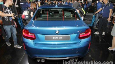 BMW M2 rear at Auto China 2016