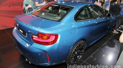 BMW M2 rear three quarters at Auto China 2016