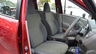 Datsun redi-GO front seats Review