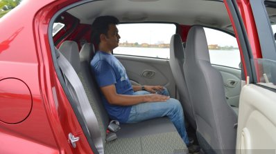 Datsun redi-GO kneeroom and headroom Review