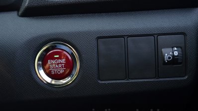 Honda BR-V engine starter button VX Diesel Review