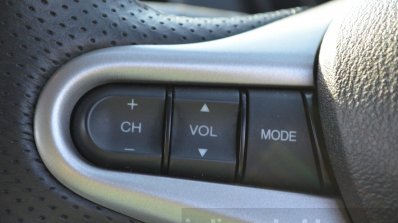 Honda BR-V steering controls VX Diesel Review