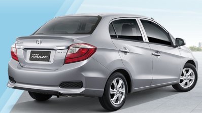 Honda Brio Amaze facelift rear