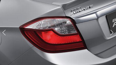 Honda Brio Amaze facelift taillight