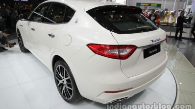 Maserati Levante rear three quarters at Auto China 2016