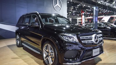 Mercedes GLS front three quarter at BIMS 2016