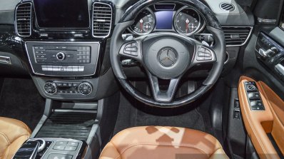 Mercedes GLS steering wheel at BIMS 2016