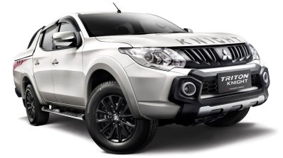 Mitsubishi Triton Knight edition front three quarters right side