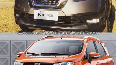 Nissan Kicks vs. Ford EcoSport exterior