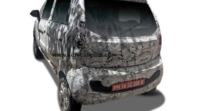 Tata Nano Pelican rear spied for the first time