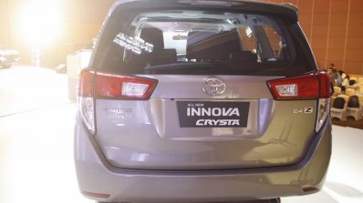 Toyota Innova Crysta 2.4 Z rear images