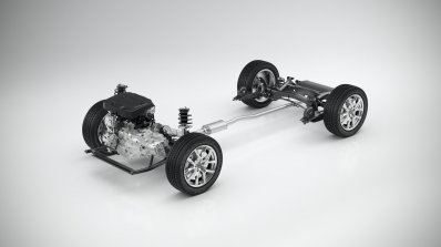 Volvo CMA with 3-cylinder powertrain