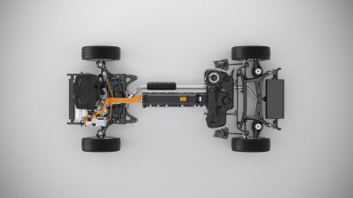 Volvo CMA with T5 Twin Engine powertrain top view