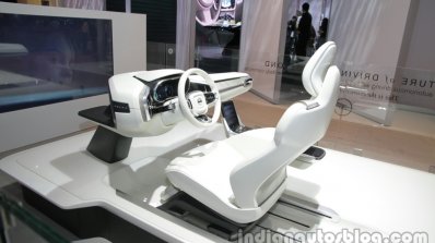 Volvo Concept 26 dashboard and front seat at Auto China 2016 (second image)