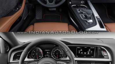 2016 Audi A5 Coupe vs. 2012 Audi A5 Coupe interior dashboard driver side